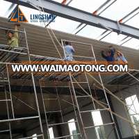 Can be customized prefabricated high rise steel workshop building for sale