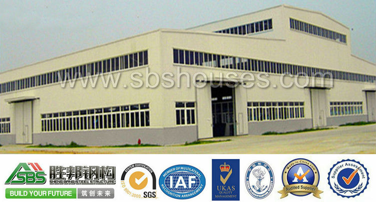 Three Storeyed Steel Workshop and Office