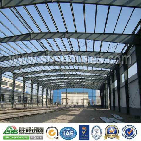 Combined Steel Structure as Workshop, Warehouse, Office